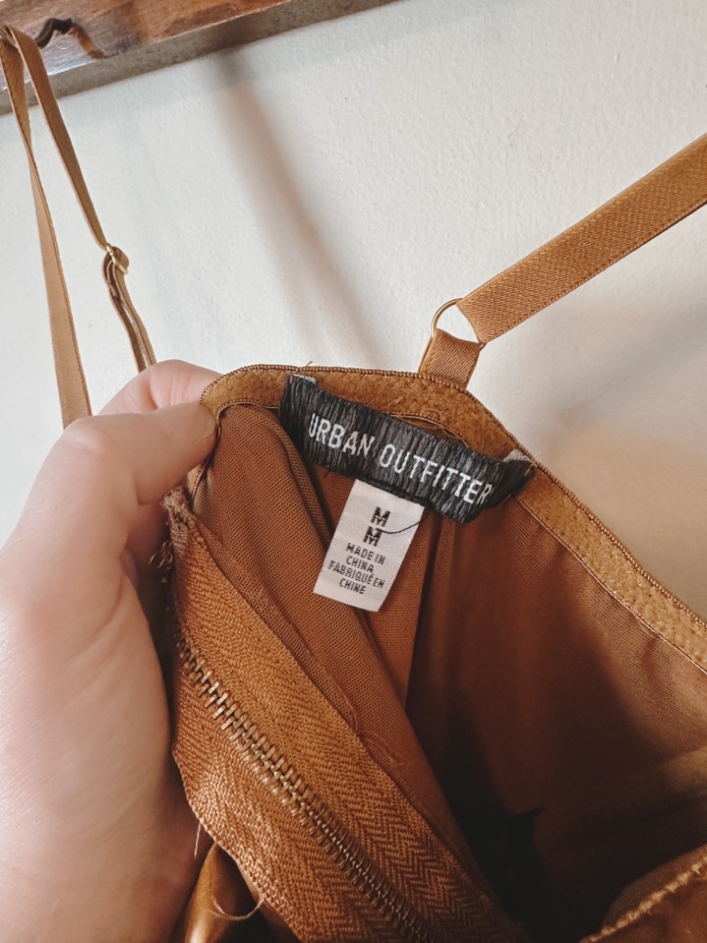 Urban Outfitters Bronze Satin Bustier Top - Picture 5 of 5